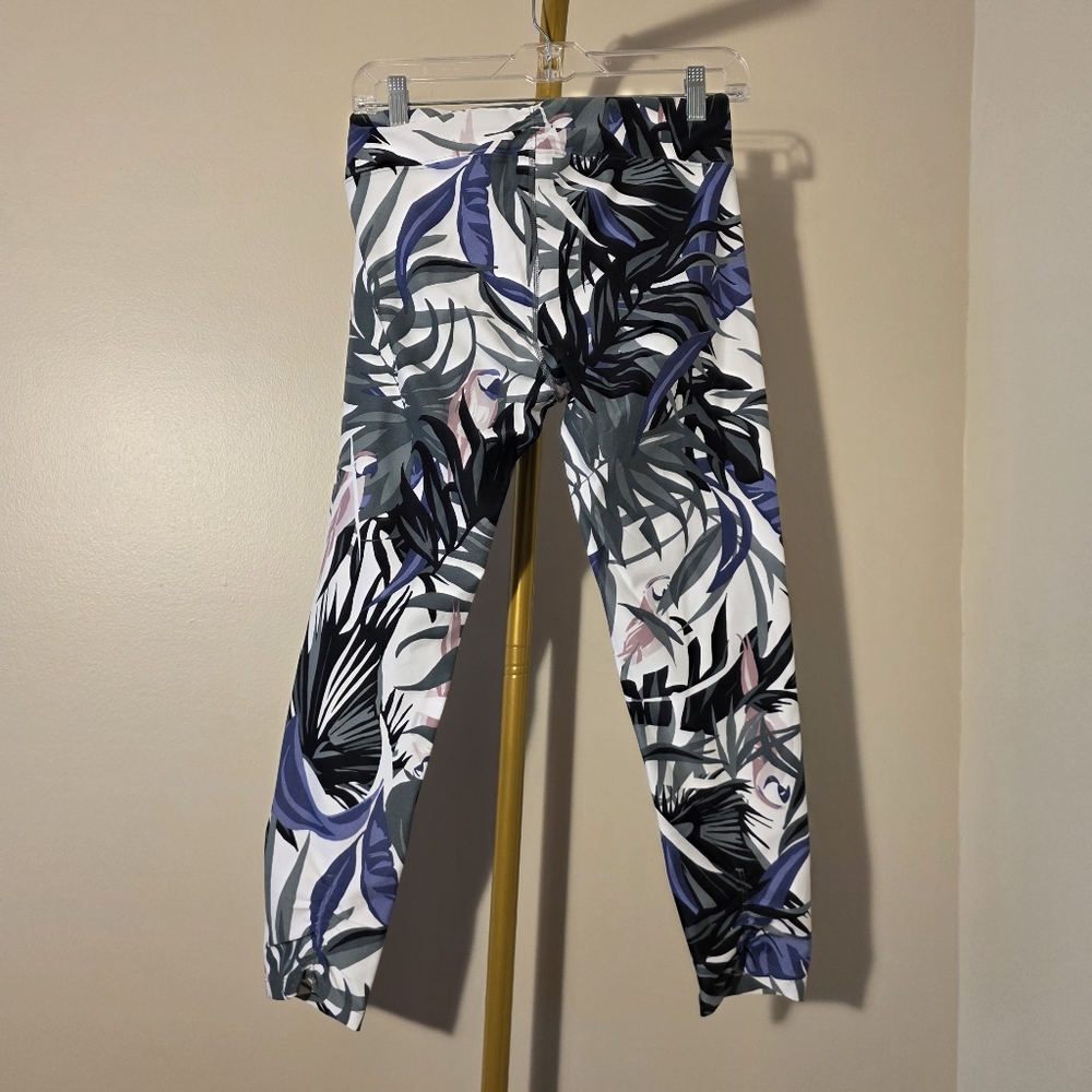 CK Calvin Klein Performance Bright Wick Yoga Workout Leggings Large - Picture 3 of 4